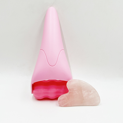 Roller di giada per il viso per il massaggio con ghiaccio naturale anti rughe e cura della pelle per la bellezza degli occhi