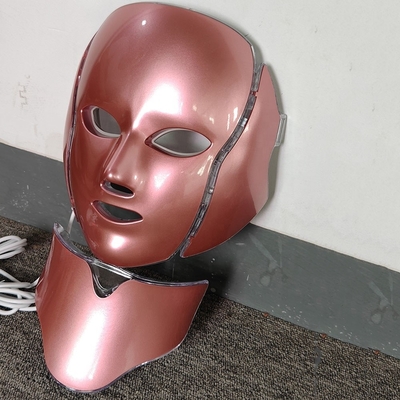 Maschera di plastica con 7 colori Terapia con luce a LED per stringere la pelle e ridurre le rughe