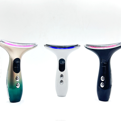 OEM ODM Stringiente della pelle Antirughe Vibrazione riscaldata Stringiente del viso Collo Dispositivo di bellezza