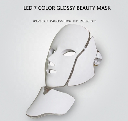 Voltaggio 110V-240V 7 Color LED Maschera Facciale Terapia con luce per il rafforzamento e la stretta della pelle