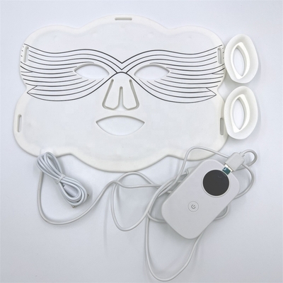 Maschera facciale a LED in silicone per la stretta delle forme personalizzate e del peso netto del prodotto 0,5 kg