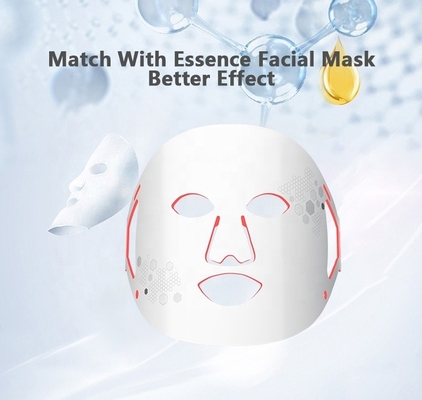 Maschera facciale a LED in silicone per la stretta delle forme personalizzate e del peso netto del prodotto 0,5 kg