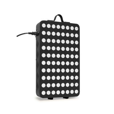 Potenza reale 115W 660 850nm 1 1 Pannello di terapia della luce rossa anti-invecchiamento con 80 lampadine