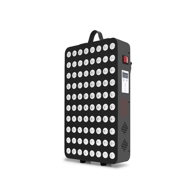 Potenza reale 115W 660 850nm 1 1 Pannello di terapia della luce rossa anti-invecchiamento con 80 lampadine