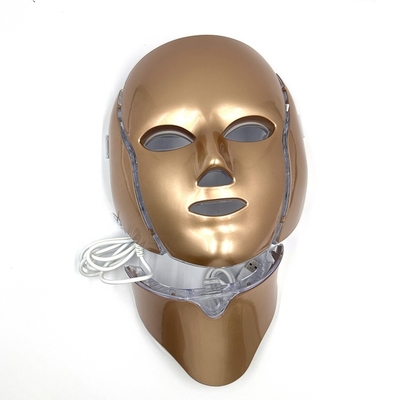 NO impermeabile 7 colori LED maschera per il viso per il trattamento del sbiancamento e dell'acne anti-gonfiore