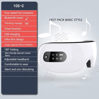 Tecnologia 5V Music Eye Relax Vibration Massager con riscaldamento portabile per alleviare l'affaticamento
