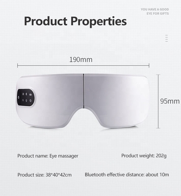 Tecnologia 5V Music Eye Relax Vibration Massager con riscaldamento portabile per alleviare l'affaticamento