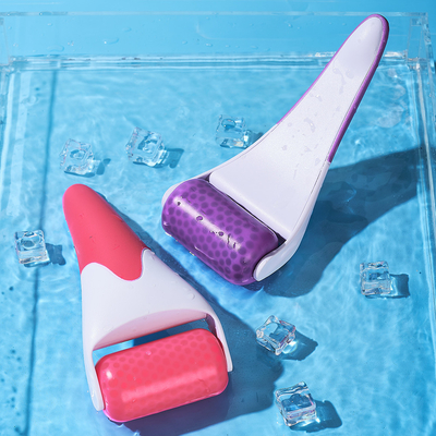 Roller di ghiaccio per il viso per salone di bellezza utilizzando zona di massaggio ringiovanimento della pelle viso occhio corpo
