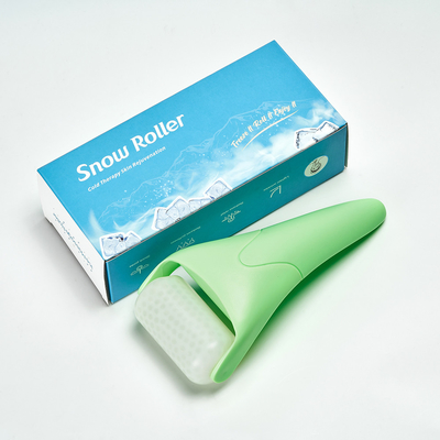 Roller di ghiaccio per il viso per salone di bellezza utilizzando zona di massaggio ringiovanimento della pelle viso occhio corpo