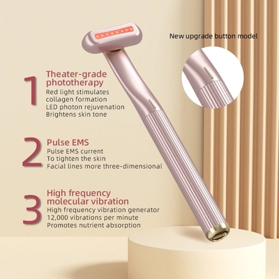 46G Mini Eye Beauty Device EMS Intelligent Eye Massager Pen per la cura degli occhi e la bellezza del viso