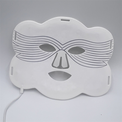 Area bersaglio Noso Forme personalizzate Maschera facciale a LED in silicone per sbiancamento e altro
