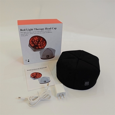 Cappuccio di terapia con luce a LED rosso per promuovere la crescita naturale dei capelli 120 lampadine
