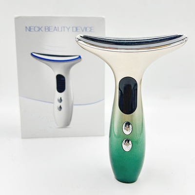 Massaggiatore elettrico anti-rughe anti-invecchiamento per il collo e il viso con tecnologia EMS
