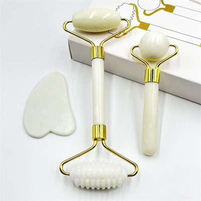 Xiuyan Stone Handle Grande Corpo Gua Sha Jade Roller Gua Sha per i muscoli doloranti Massaggiatore