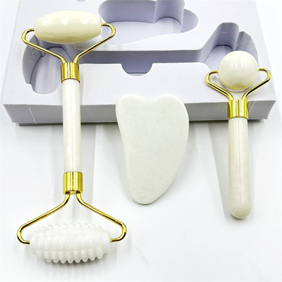 Xiuyan Stone Handle Grande Corpo Gua Sha Jade Roller Gua Sha per i muscoli doloranti Massaggiatore