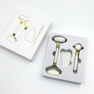 Xiuyan Stone Handle Grande Corpo Gua Sha Jade Roller Gua Sha per i muscoli doloranti Massaggiatore