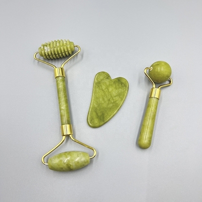 19*16*5cm Mini Jade Roller portatile private label Face Lifting Gua Sha Set Box Tools 2023