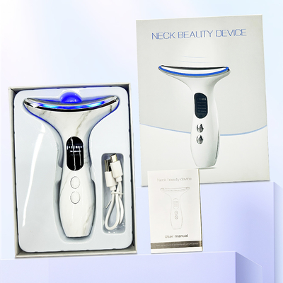 7 in 1 Face Lift Anti-Rughe Microcurrent Stretching della pelle per collo e viso