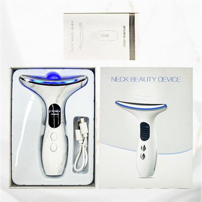 7 in 1 Face Lift Anti-Rughe Microcurrent Stretching della pelle per collo e viso