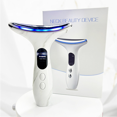 7 in 1 Face Lift Anti-Rughe Microcurrent Stretching della pelle per collo e viso