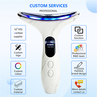Dispositivo impermeabile per il collo e il viso Anti-riducenza Dispositivo elettrico per il sollevamento del collo 7 in 1