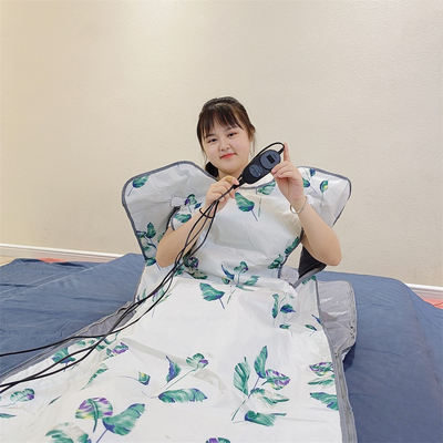 Home Detox Far Infrared Heating Sauna Blanket con terapia di luce rossa e pulizia dei pori