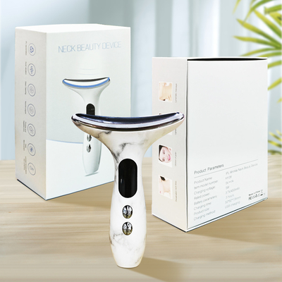 Dispositivo di sollevamento del viso 7 in 1 Potenza nominale 2.5W Dispositivo per il collo e il viso per il trattamento delle rughe