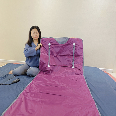 Detox e sauna a infrarossi 180x160cm Copertura di sauna pieghevole riutilizzabile con funzione di riscaldamento