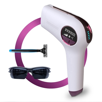 999900 Flashes Dispositivo di depilazione IPL per donne Corpo permanente Bikini Gamba Braccio Volto