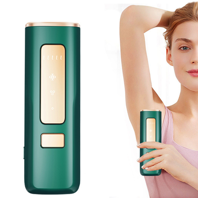 Sbarazzati dei capelli Dispositivo di depilazione portabile Ipl con 36w di potenza e raffreddamento con ghiaccio