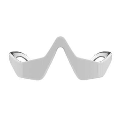 Dispositivo di terapia con luce rossa a LED a vibrazione plastica con massaggiatore oculare a micro corrente Ems