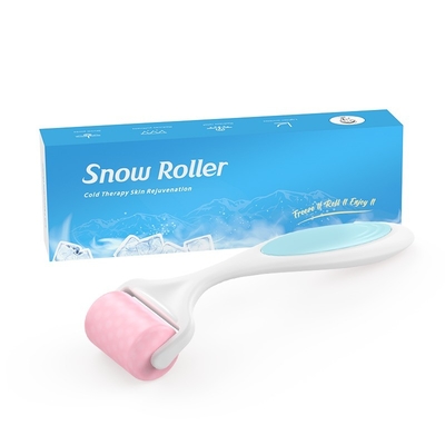 Mini-roller di ghiaccio in silicone per saloni di bellezza con costruzione in acciaio inossidabile ABS