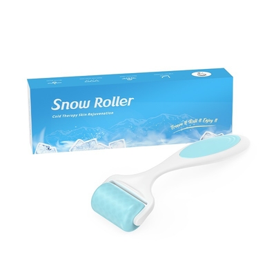 Mini-roller di ghiaccio in silicone per saloni di bellezza con costruzione in acciaio inossidabile ABS