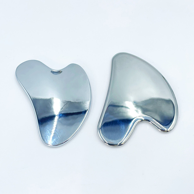 Acciaio inossidabile Massaggio del viso per la salute Roller Gua Sha Cryo Stick per collo e viso