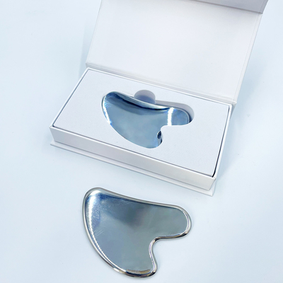 Face Massage Roller 304 in acciaio inossidabile Gua Sha Board Scraping Custom Logo