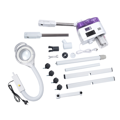 NO App-controlled Hot Cold Facial Steamer Machine per la cura della pelle e del viso SPA in bianco