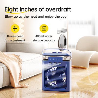 Ventilatore elettrico mini USB portatile ricaricabile per raffreddamento, ventilazione e depurazione dell'aria