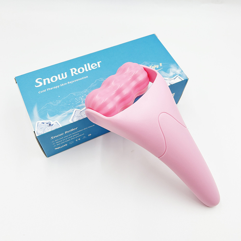 Roller di ghiaccio per il viso per le rughe del viso e del corpo per il raffreddamento domestico Gym Cube Ice Mold Roller
