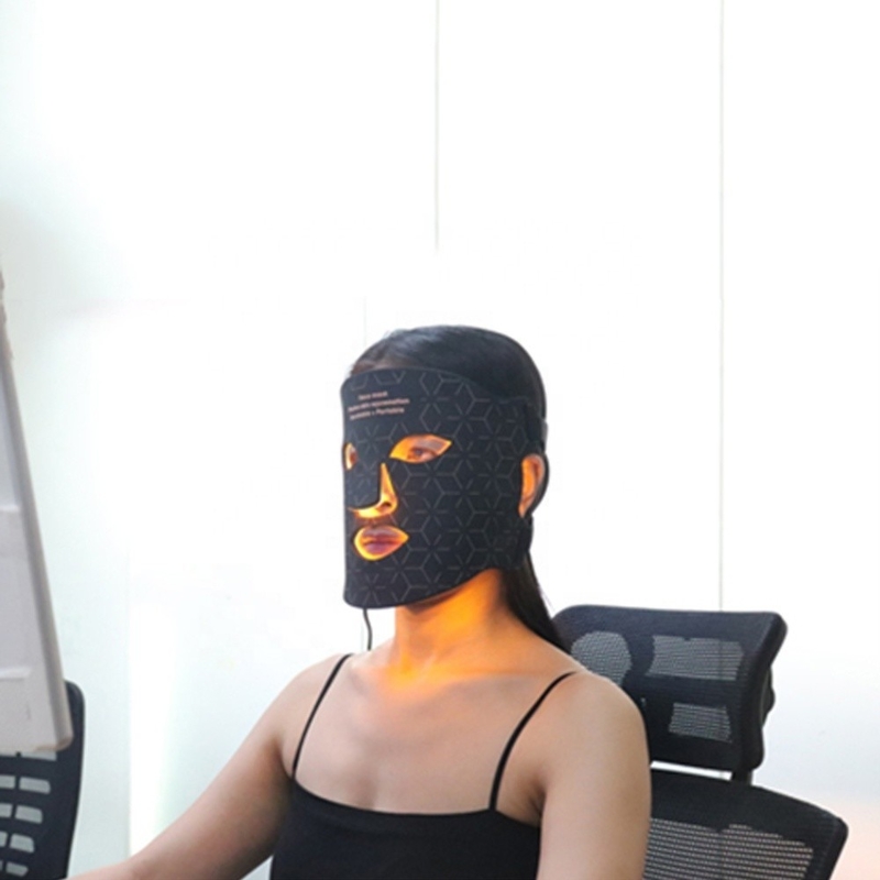 Maschere facciali a Led Comfort per la cura della pelle e la maschera Terapia luce Rossa Potenza di uscita 5V DC 3000MA