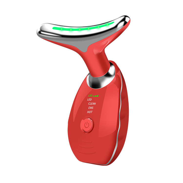 Potenza nominale 2.5W LED terapia del collo ringiovanimento V-face lifting massaggiatore per anti-invecchiamento
