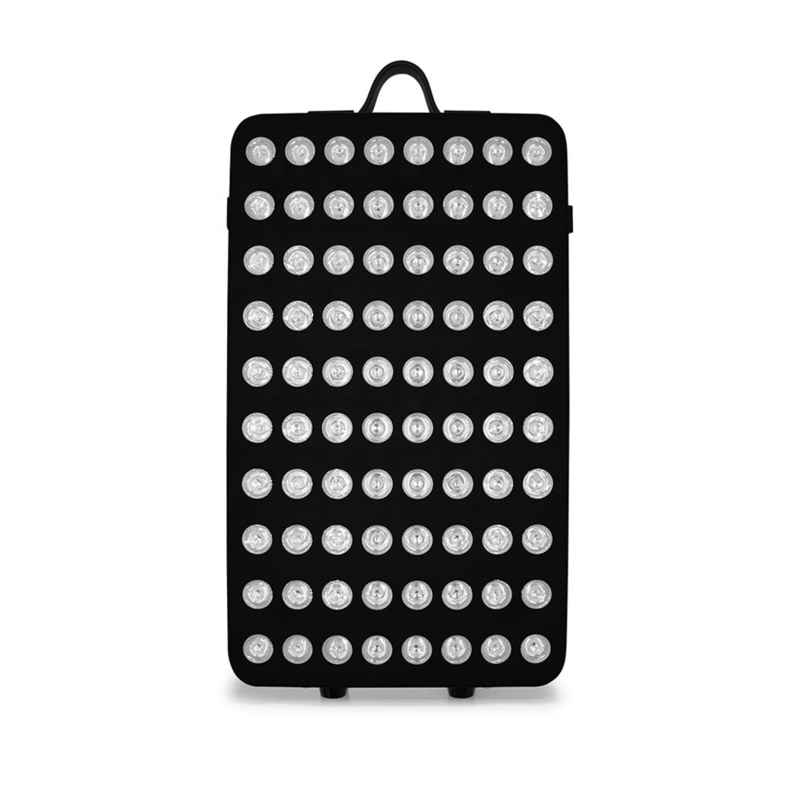 Potenza reale 115W 660 850nm 1 1 Pannello di terapia della luce rossa anti-invecchiamento con 80 lampadine