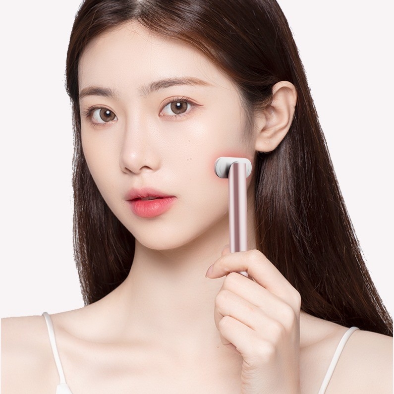 USB carica occhio bacchetta di luce terapia bacchetta Ems Vibrating Face Massager Lifting occhio 46G