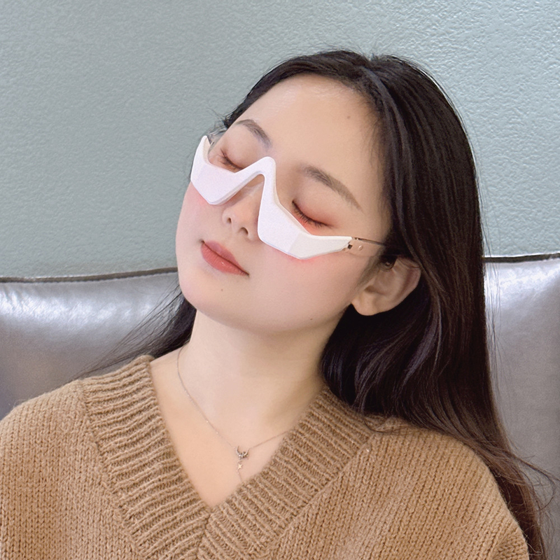 NO massaggiatore oculare impermeabile 2 in 1 Dispositivo con terapia con luce rossa e micro corrente EMS